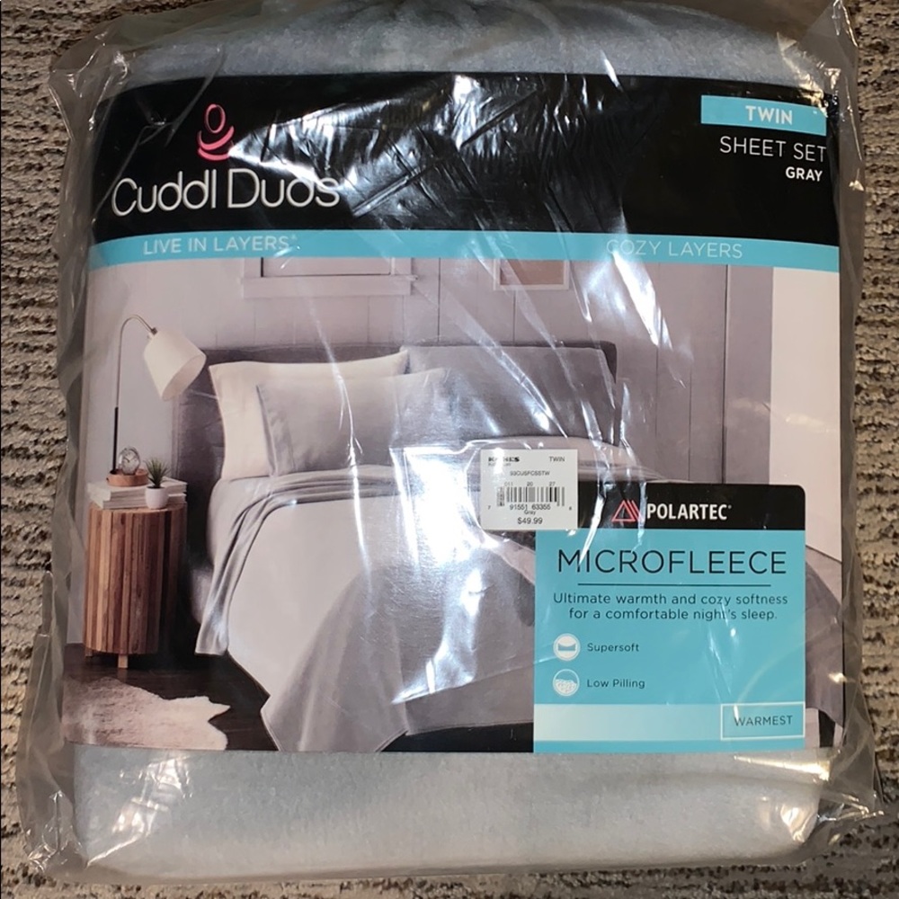 Cuddl duds microfleece sheets